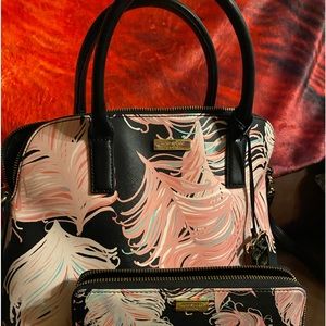 Kate Spade purse and wallet set